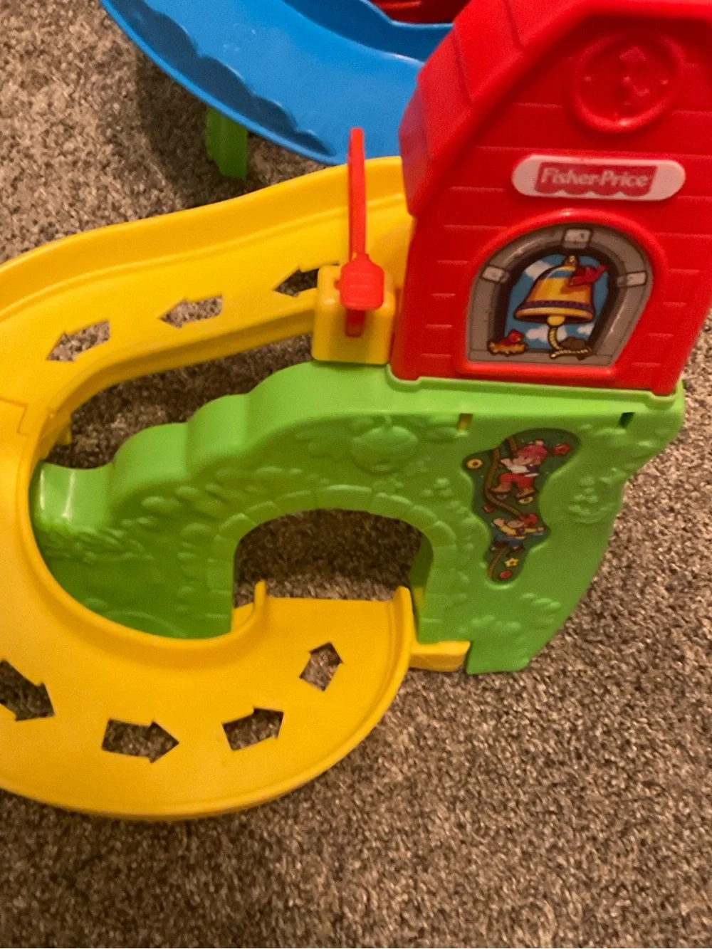 Fisher-Price Little People Wheelies Stand ’n Play Rampway Parking Garage Playset